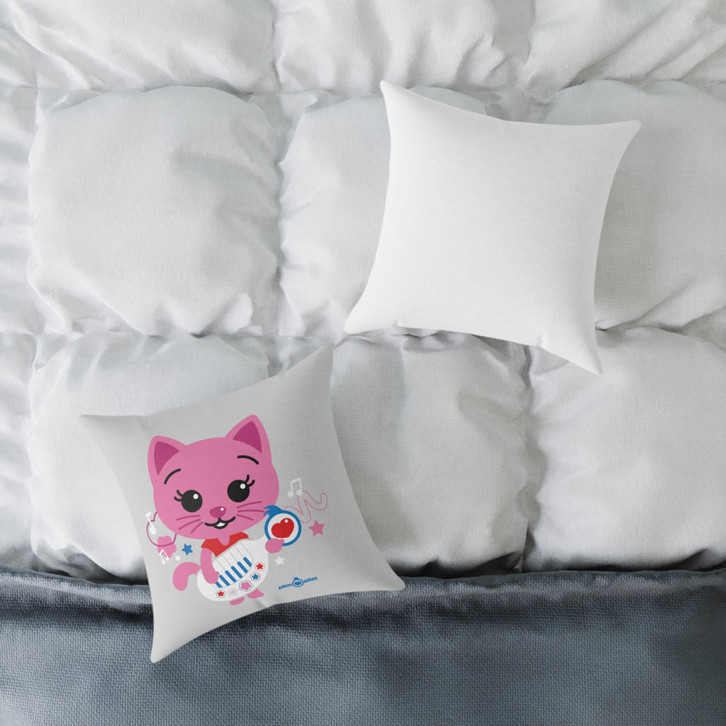 Plim Plim Mei Li Square Poly Canvas Pillow