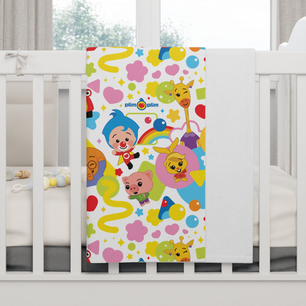 Plim Plim Soft Fleece Baby Blanket