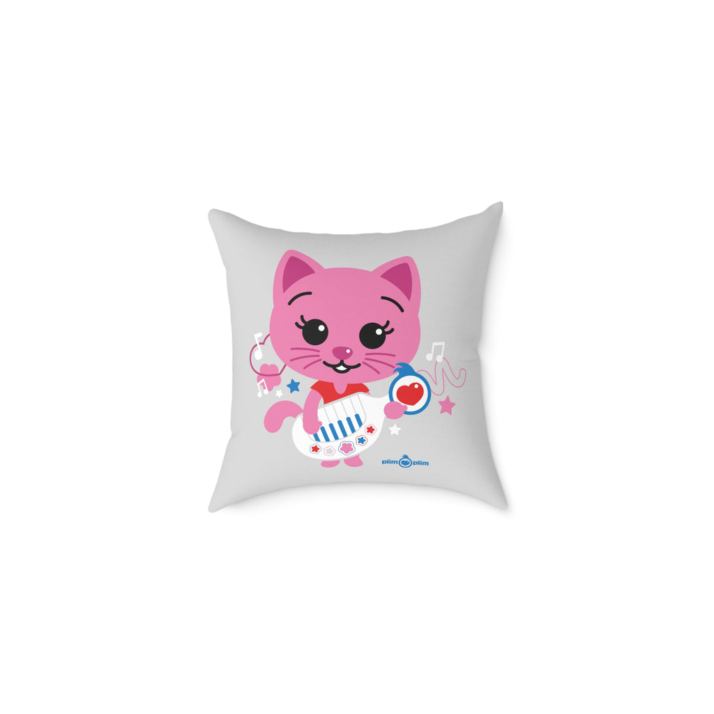 Plim Plim Mei Li Square Poly Canvas Pillow