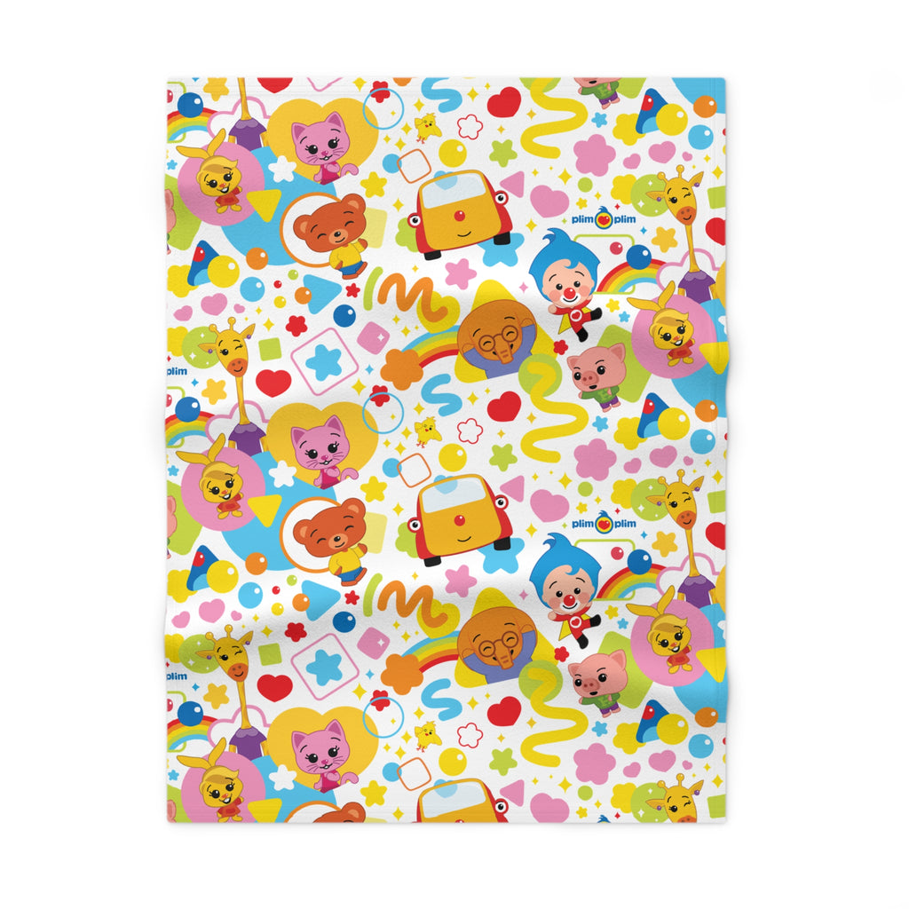 Plim Plim Soft Fleece Baby Blanket