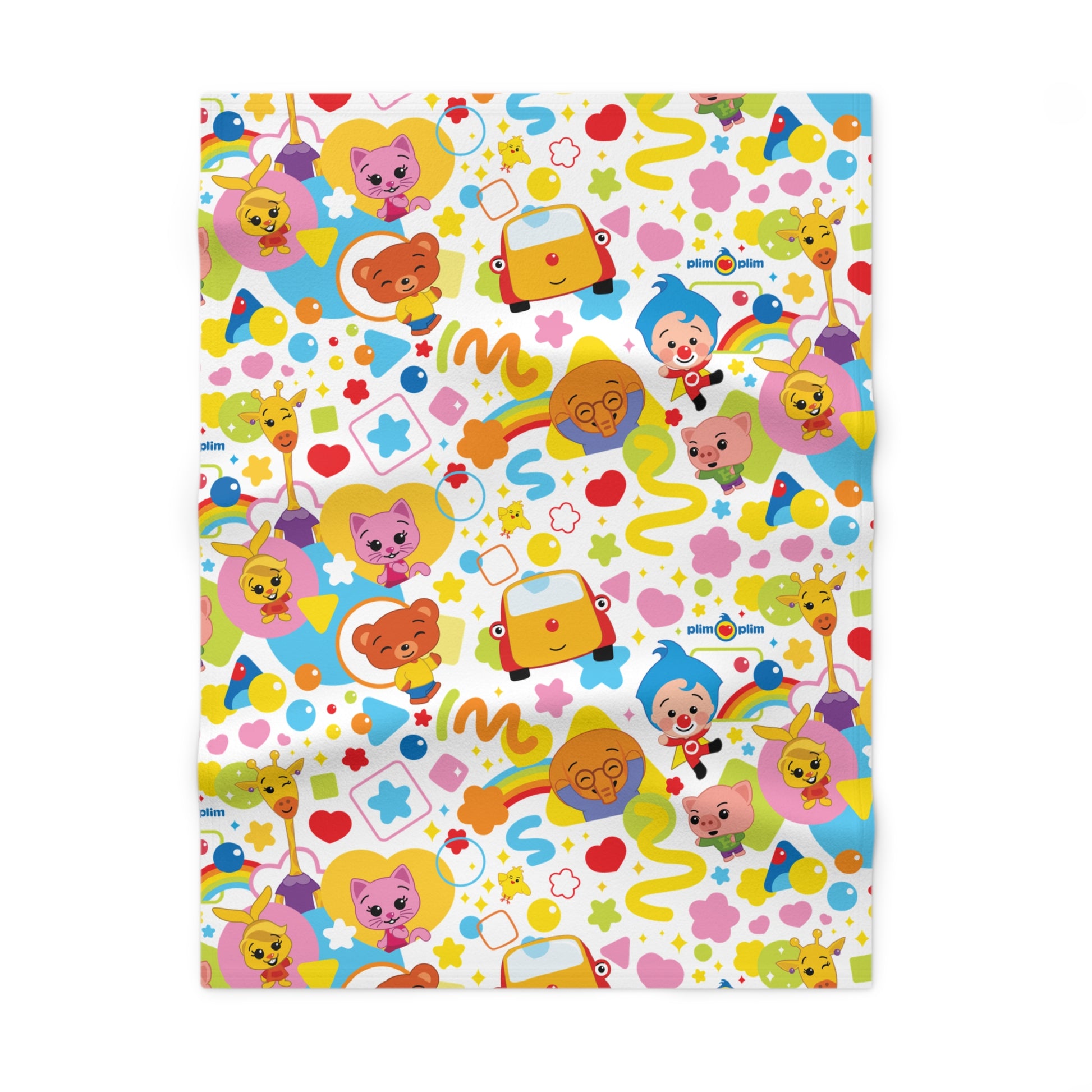 Plim Plim Soft Fleece Baby Blanket