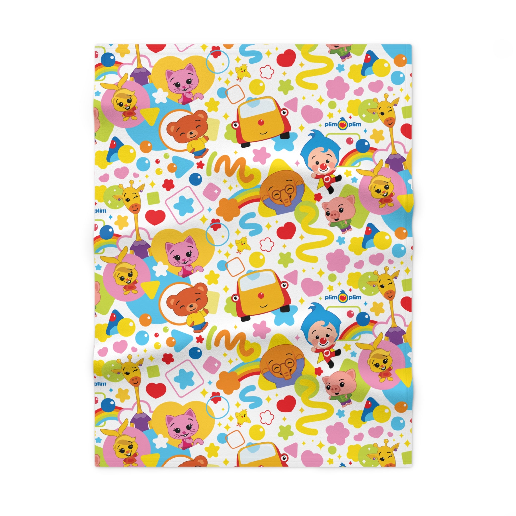 Plim Plim Soft Fleece Baby Blanket